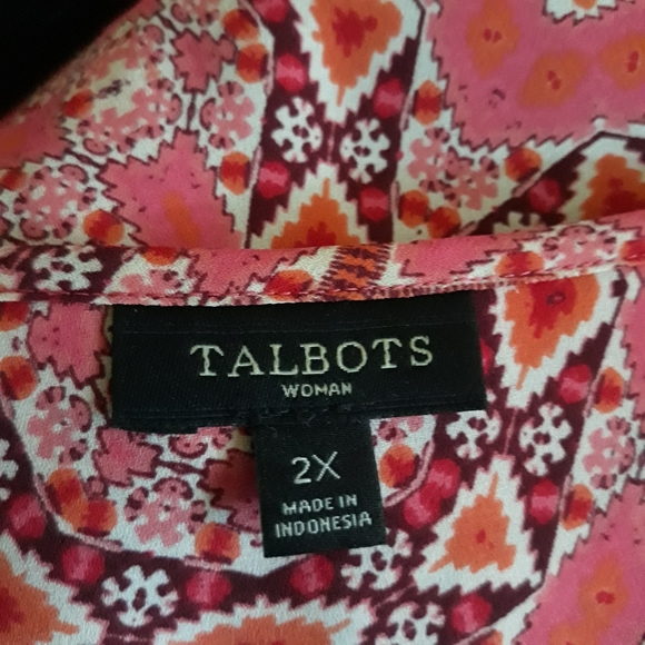Talbots tunic top - Picture 8 of 9